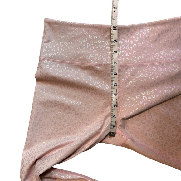 Zyia Pink Leopard Unicorn Leggings Light N Tight Leggings- Size 8-10 - Picture 12 of 12